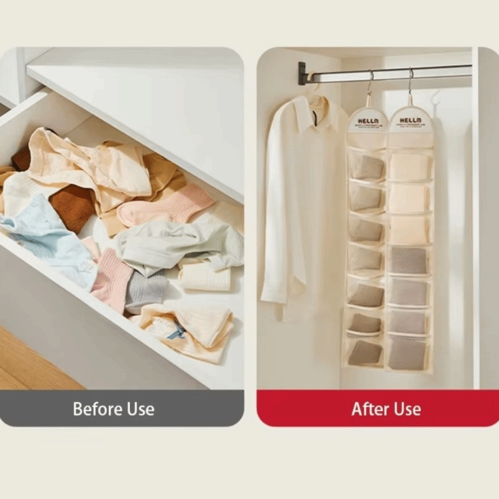 Tas Gantung Organizer Rumah di - Sock Organizer Tray ulasan dan harga
