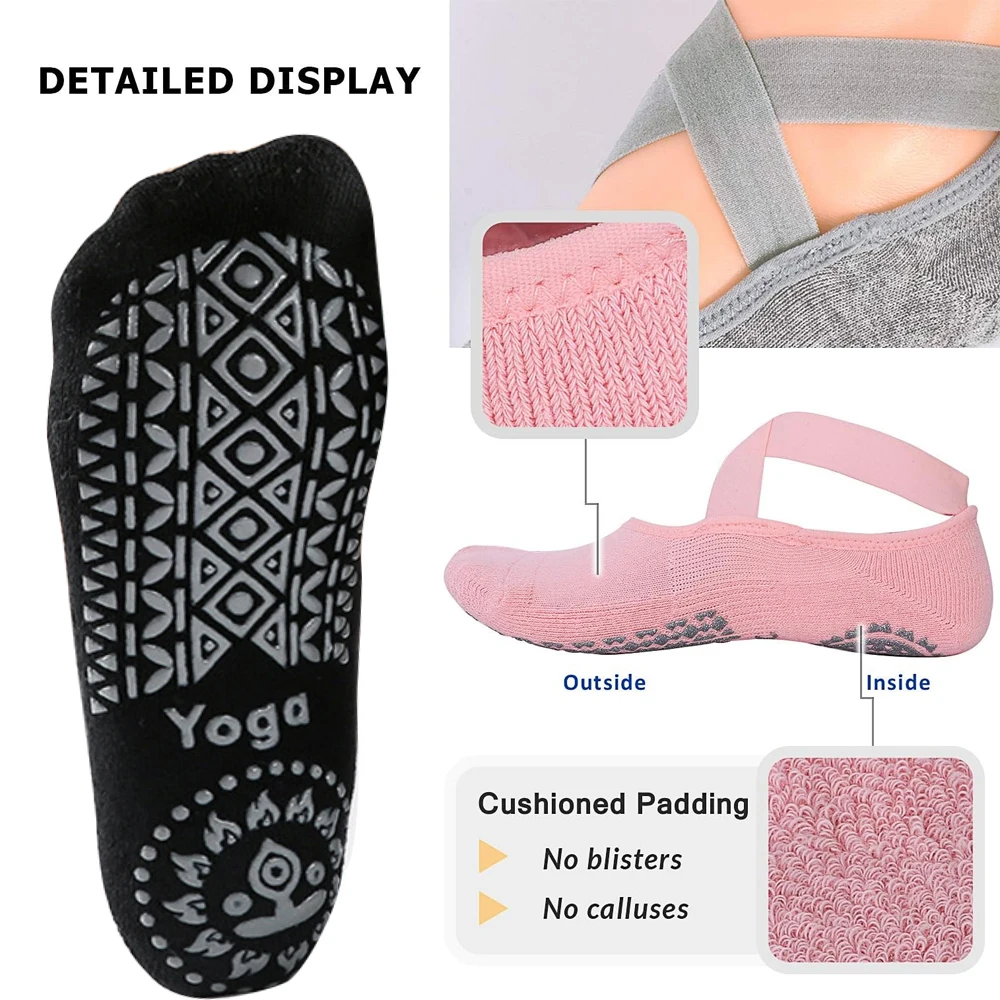 1 Pasang Kaus Kaki Yoga untuk  - Grip Sock Yoga ulasan dan harga