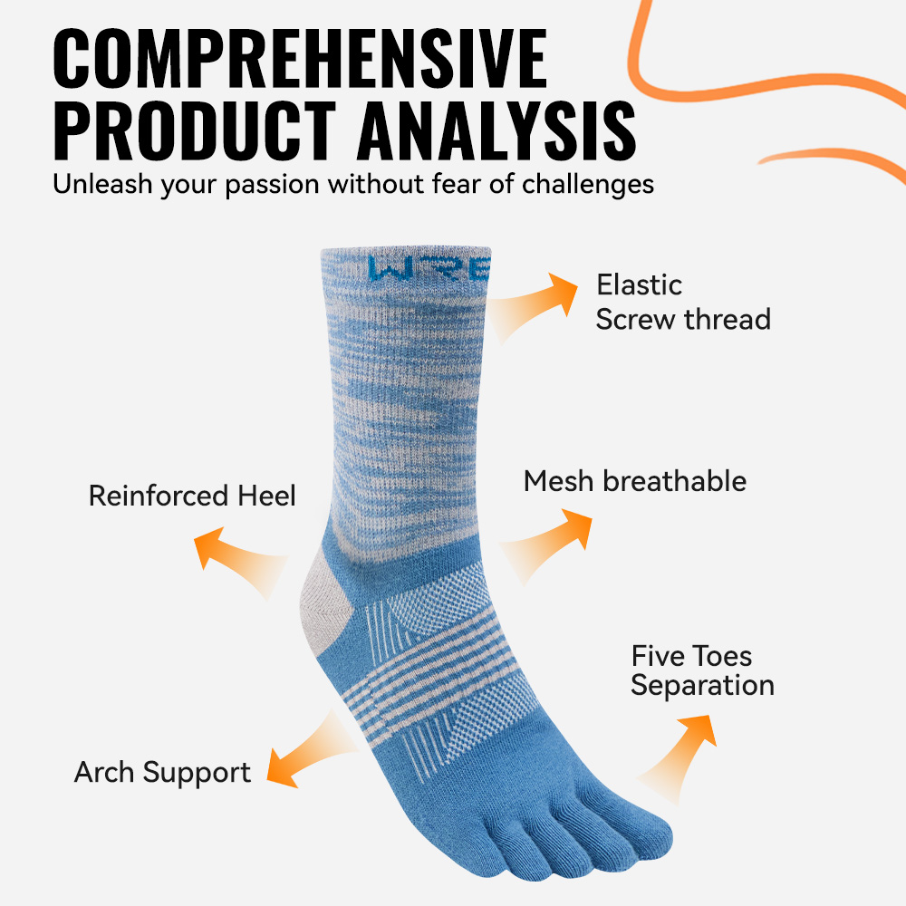 WRELS 1/2/3 Pasang Kaus Kaki H - Wool Hiking Sock ulasan dan harga