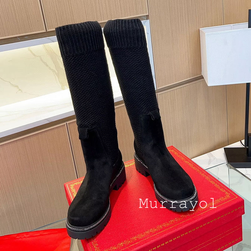 Sepatu Bot Setinggi Lutut Musi - Knee High Sock Women ulasan dan harga