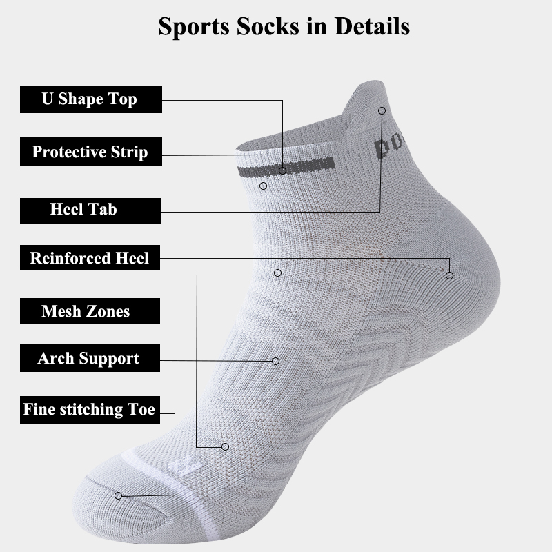 Kaus Kaki Olahraga Luar Ruanga - Athletic Sock Cushion ulasan dan harga