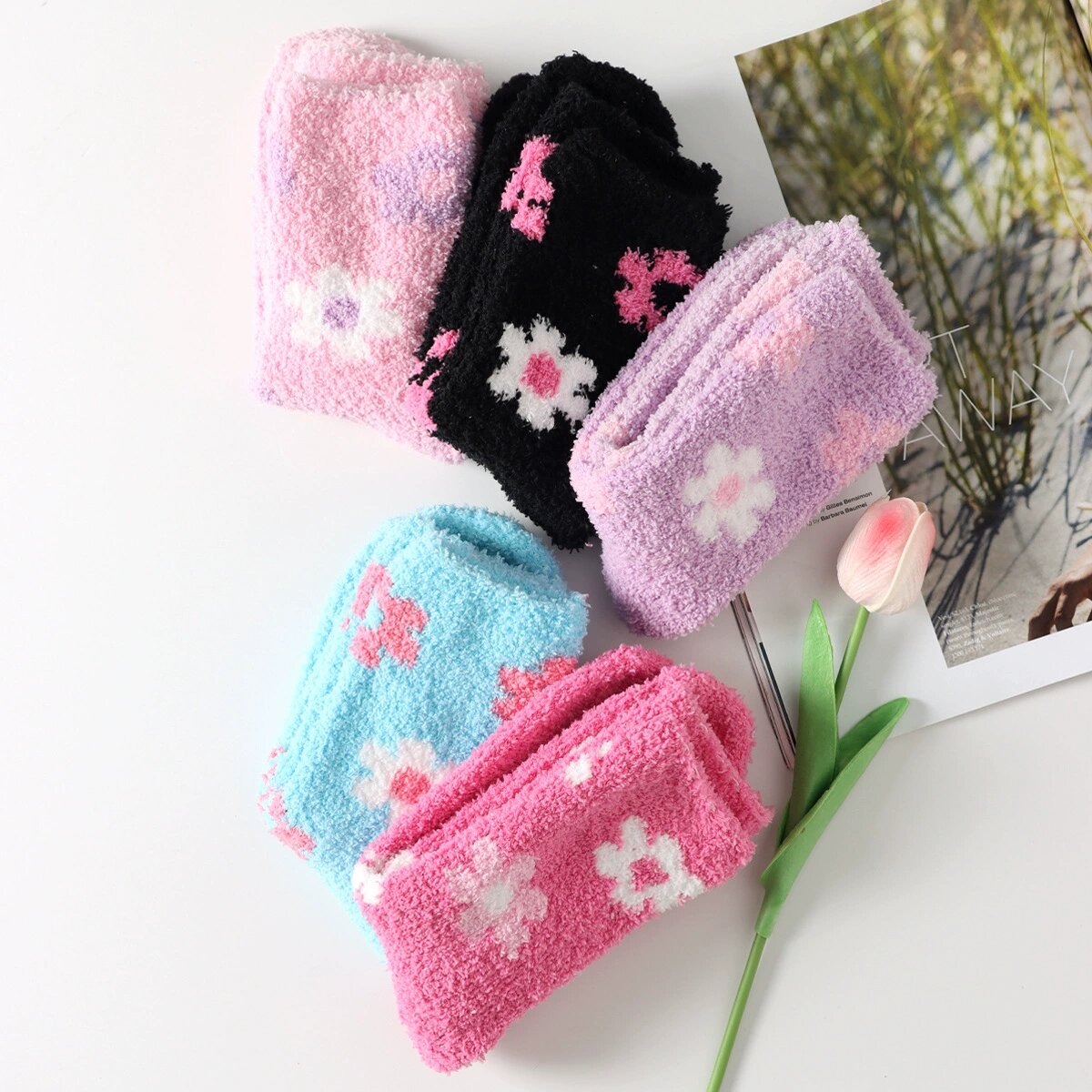 Kaus Kaki Lucu Kawaii Musim Gu - Thermal Sock Winter ulasan dan harga